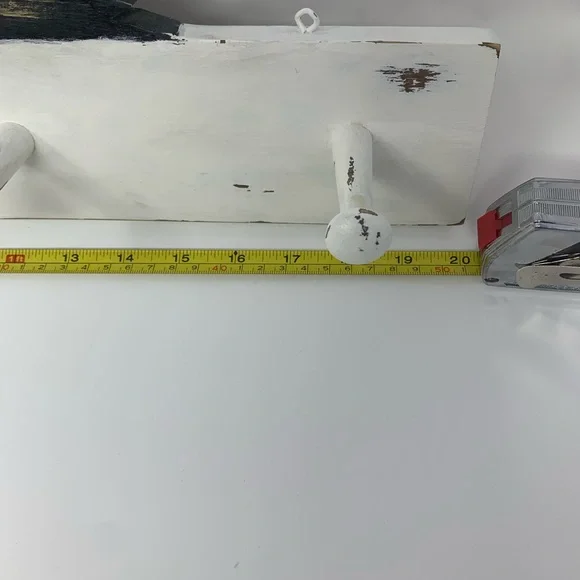 Handmade Wooden Loon Duck Bird Design Hook Cabin Hat Lightweight Coat Holder - Picture 6 of 6